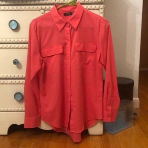 Apt. 9 Sheer Collared Shirt